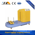 Pre stretch film wrapping machine use for packing luggage in airport
